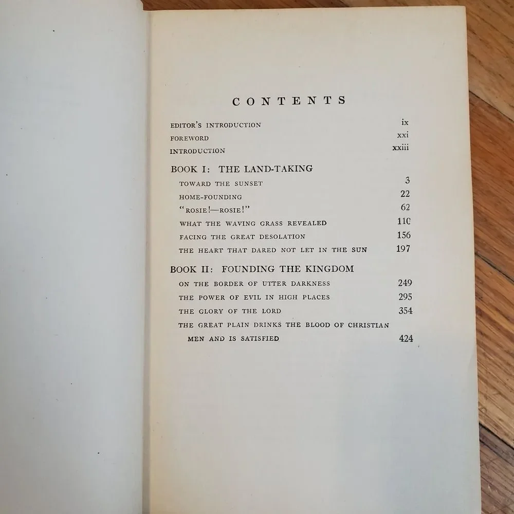 Giants in the‎ Earth by O.E. Rolvaag hardcover book Harpers Modern Classics 1929